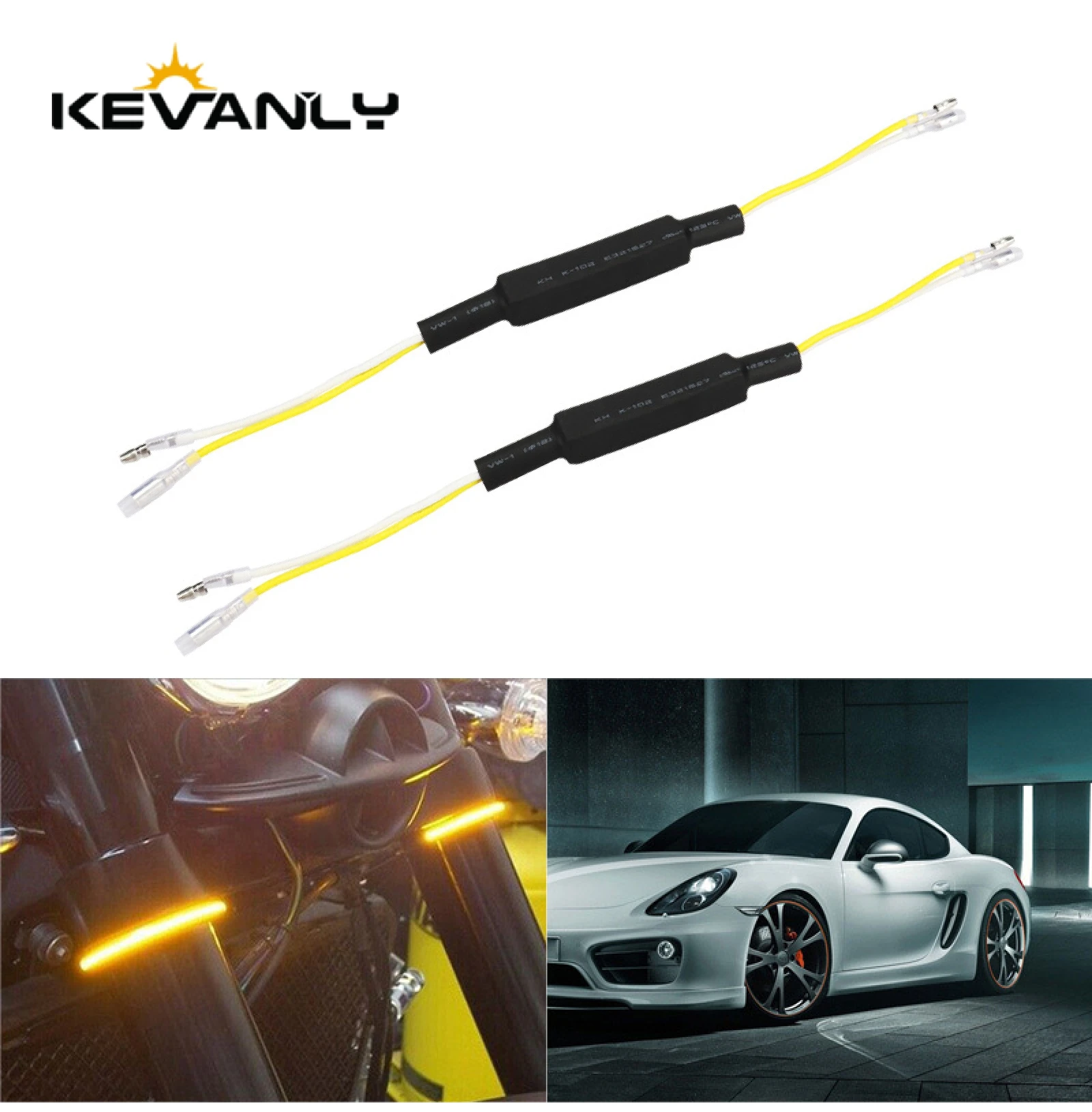 1 PCS 21W Dekoder motocyklowy Światła kierunkowskazów Canbus 12v Wskaźnik Rezystor obciążenia Dekoder Rezystor dekodujący obciążenie Części naprawcze