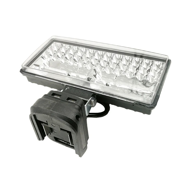 Torcia da lavoro a LED Torcia da 8 pollici per Makita 18V Batteria agli ioni di litio Lampada da campeggio di emergenza portatile Lampada da campeggio HongSong FoGo Lomvum