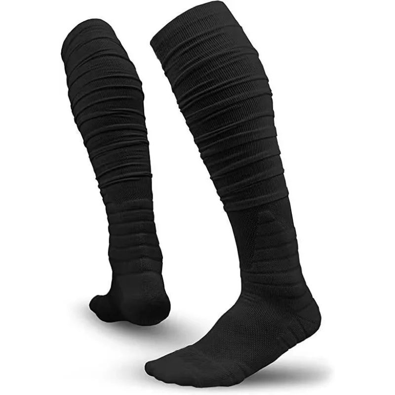 Calcetines de fútbol transpirables para hombre, calcetín absorbente de sudor para Foot Super Bowl, 1 par