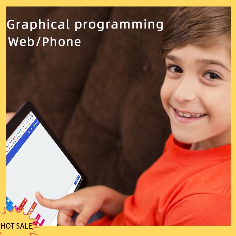 A66Z Happybot Programmierauto +XR Scratch Biped Walking Dance Music Micro:Bit Motherboard APP