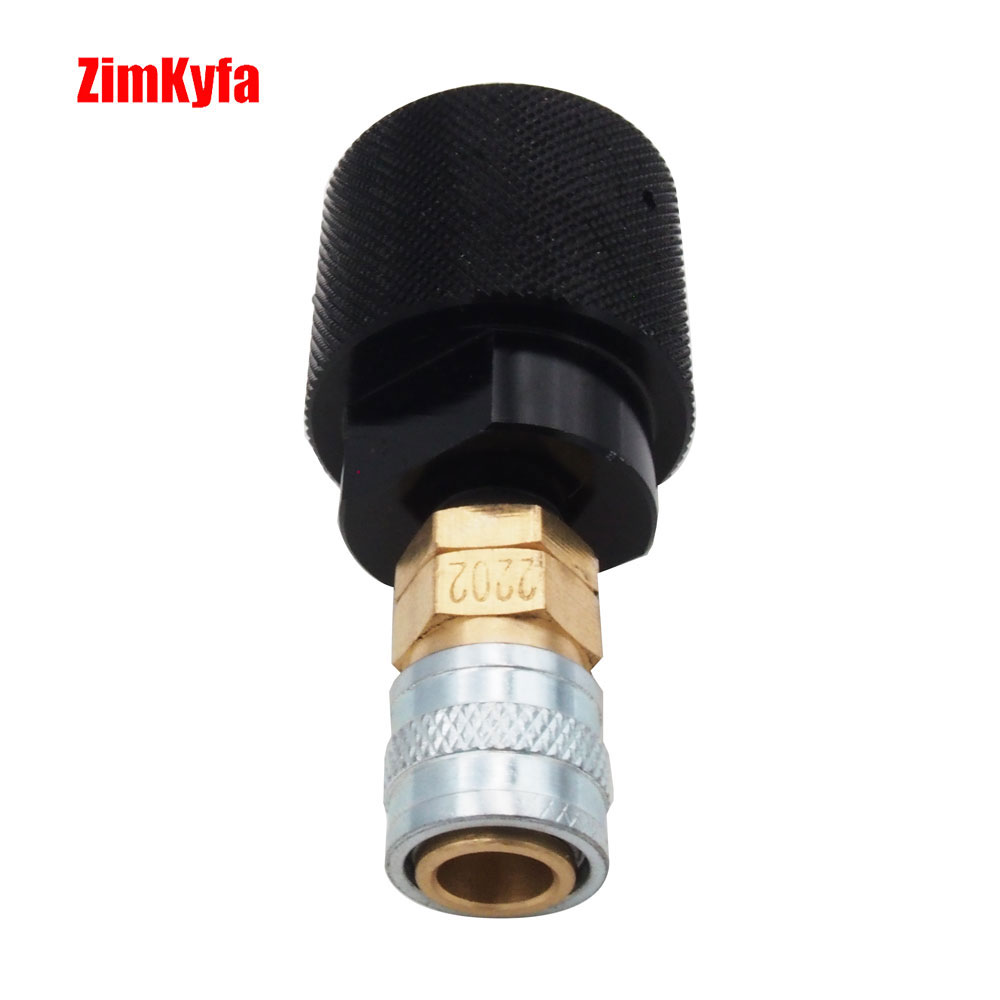 HPA Air Refill Charging Adapter Magazine Adapter Female Male 2202 Foster Quick Disconnect Coupler Plug  for Air Tool