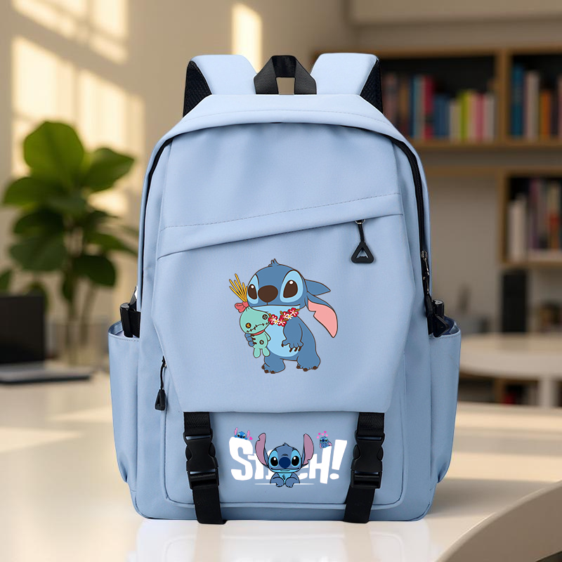 3피스 스티치 대용량 백팩 세트, 토트백, 필통 (조절 가능한 스트랩 포함, 데일리 출퇴근 및 개학용)