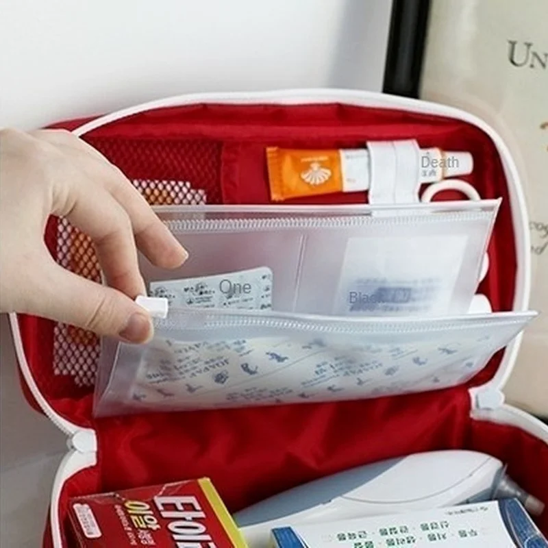 ที่ว่างเปล่า Large First Aid Kits กลางแจ้งแบบพกพาภัยพิบัติฉุกเฉินแผ่นดินไหวใหญ่ความจุกระเป๋าบ้าน/รถทางการแพทย์แพคเกจ