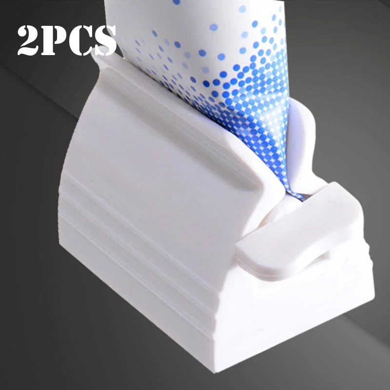 Exprimidor de tubo de pasta de dientes multifunción, exprimidor Manual de pasta de dientes, dispensador de plástico portátil fácil, accesorios de baño, 1/2 Uds.