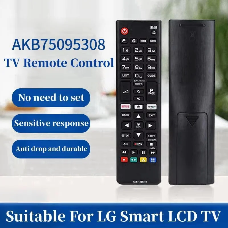 AKB75095308 Remote Control for Smart-TV-Remote All LCD LED HDTV 3D Smart TV Models