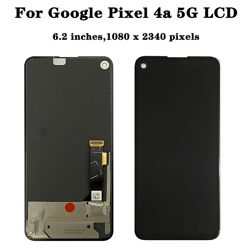 Ban Đầu Cho Google Pixel 4a 4G LCD G025J Hiển Thị Màn Hình Cảm Ứng Số Hóa Lắp Ráp Thay Thế Cho Google Pixel 4a 5G GD1YQ LCD