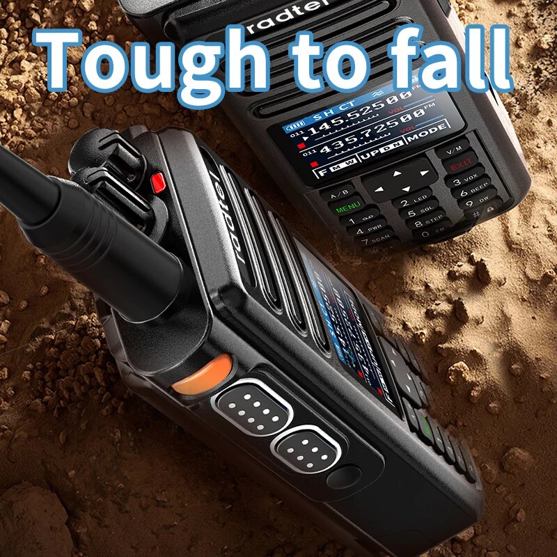 Radtel RT-730 IP67 étanche 10w bande d'air talkie-walkie CB SSB Amateur jambon HT 199CH USB-C batterie NOAA Scanner de Police Satcom