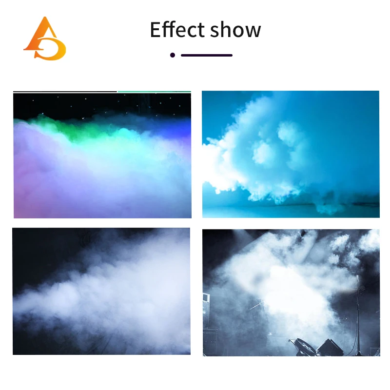 DMX 500W Smoke Machine Waterbase Hazer Stage Effect For Dj Disco Show Events Party Wedding Remote DMX Fazer Fog Equippment