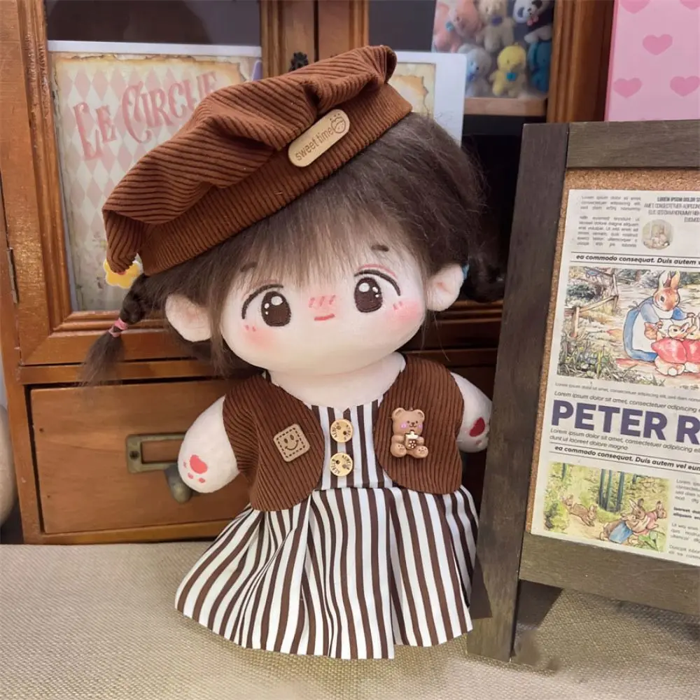 20 ซม.ตุ๊กตาสวยเสื้อผ้าMulticolorเปลี่ยนชุดMiniatureชุดน่ารักเปลี่ยนDressingเกมตุ๊กตาอุปกรณ์เสริม