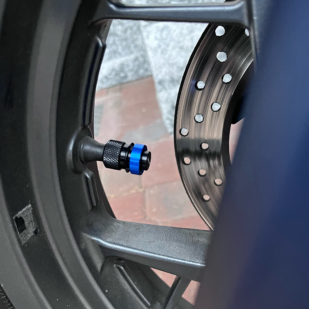 Para DUCATI Multistrada 950 1100 1260 1200 S GT 1200S V4 accesorios soporte lateral para motocicleta tapas de válvula de almohadilla de extensión