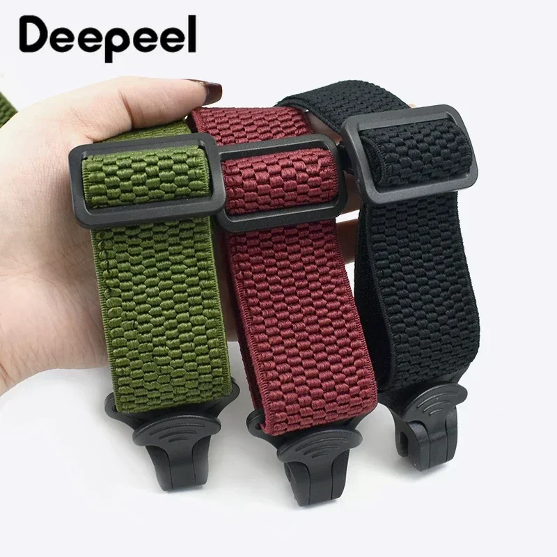 1Pc 3.5*120cm heren Jarretel Volwassen 4 Clips Heren Bretels X Type Elastische Verstelbare Riem Brede Bretels werk Mannelijke Jockstrap