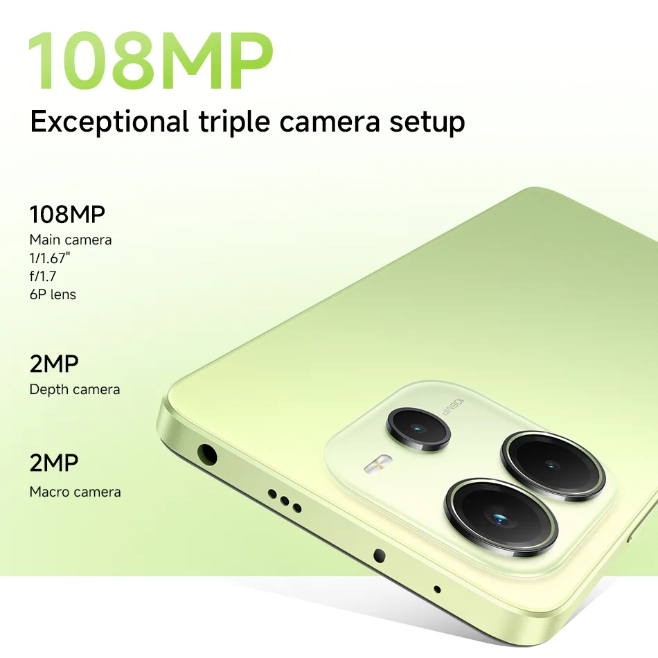 【Брендовая +】Глобальная версия Xiaomi Redmi Note 14 MediaTek Helio G99-Ultra 108MP AI 5500 мАч 6,67-дюймовый AMOLED-дисплей 120 Гц