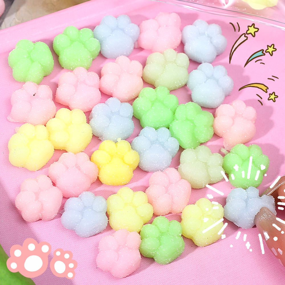 50 шт., скользящие мини-лапы кошки