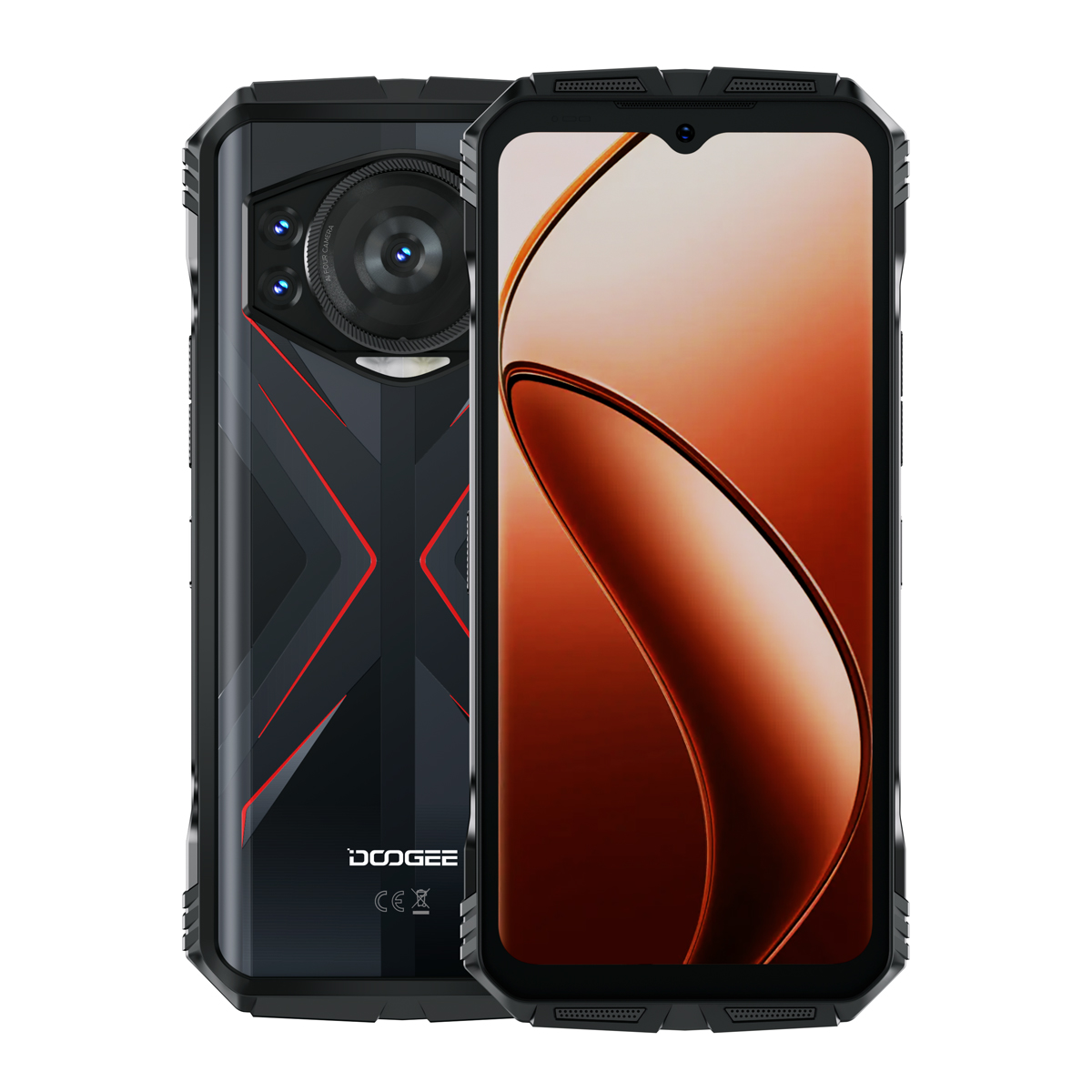 DOOGEE S118 Rugged Smartphone 8GB 512GB 6.58" FHD+ Screen Helio G99 50MP AI Camera 10800mAh Android 14 NFC 4G Cell Phone