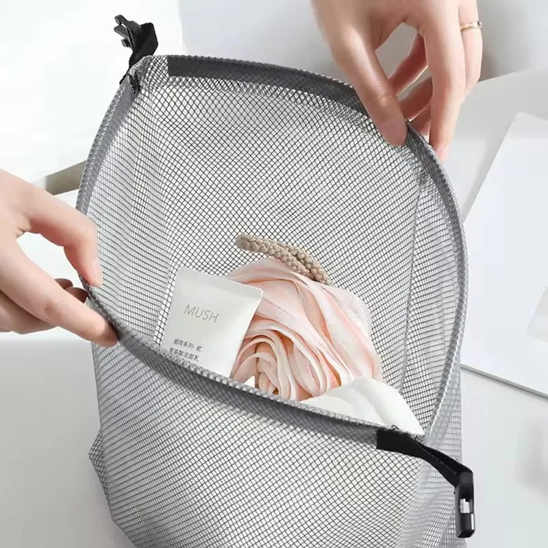 Borsa portaoggetti portatile per cosmetici impermeabile di grande capacità Borsa portaoggetti per nuoto Borsa da viaggio per fitness Organizzatore da bagno Uso nel bagno
