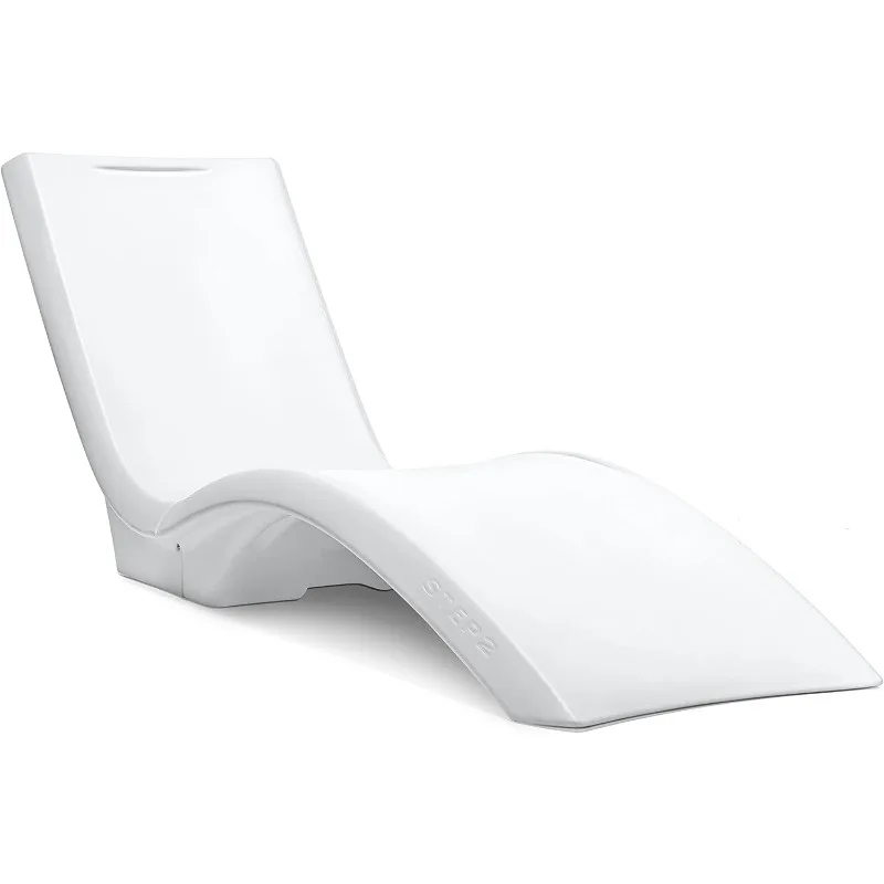 Pool Lounger, Fade-Resistant, Waterproof Patio Furniture, for Sun Shelf, Use in Pools with Shelves Up to 9-Inches