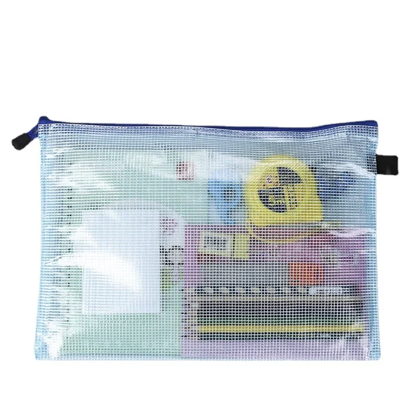 1 Máy Tính Chống Thấm Nước Túi Zip A3 A4 A5 A6 Trong Suốt Túi Đựng Tài Liệu Bút Hồ Sơ Sản Phẩm Túi Thư Mục Văn Phòng Học Cung Cấp