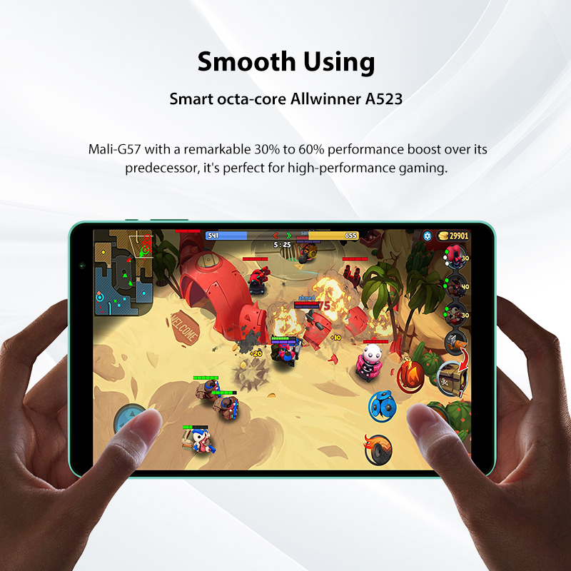 Teclast P85T Android 14 Планшет 8-дюймовый IPS 4 + 6 ГБ ОЗУ 64 ГБ ПЗУ A523 8-ядерный Widevine L1 Wi-Fi 6 Type-C 5000 мАч Планшетный ПК Металлический корпус