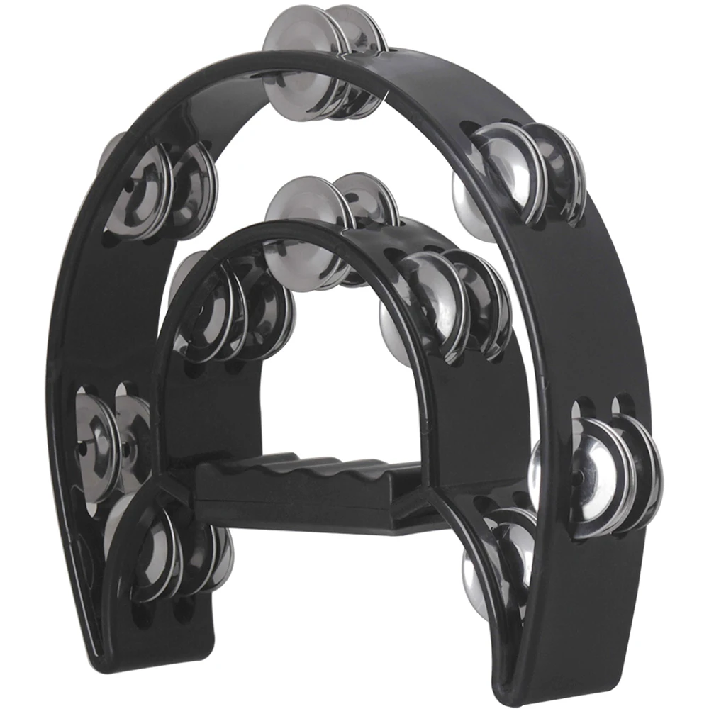 Hand Bell Orff กลอง Double Layer Hand Bell กลองห้าสีเครื่องดนตรีเด็กดนตรีของขวัญของเล่นเพื่อการศึกษา Party