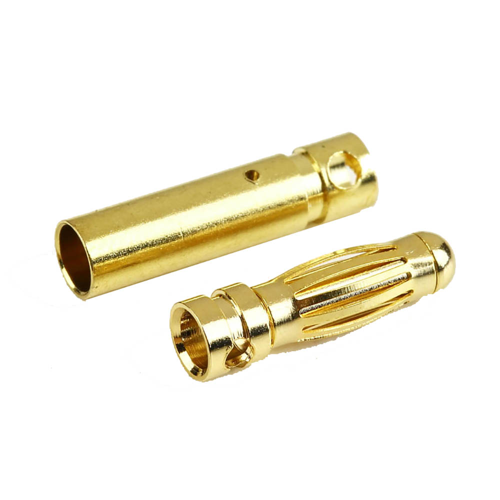 5/10 pares 2,0mm/3,0mm/3,5mm/4,0mm/5mm/5,5mm/6mm/8mm RC batería chapado en oro conector tipo bala Banana macho hembra