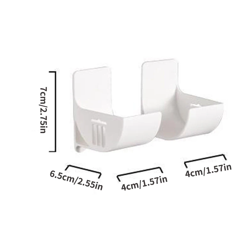 8PCS/2PCS/3PCS/4PCS Storage Tray Refrigerator Side Storage Rack Plastic Wrap Garbage Bag Cabinet Storage Rack