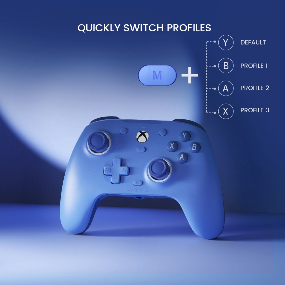 GameSir G7 Xbox Chơi Game Bộ Điều Khiển Có Dây Chơi Game Dành Cho Xbox Dòng X, Xbox Series S, Xbox One, dãy Núi ALPS Cần Điều Khiển Máy Tính, Có Thể Thay Thế Được Tấm