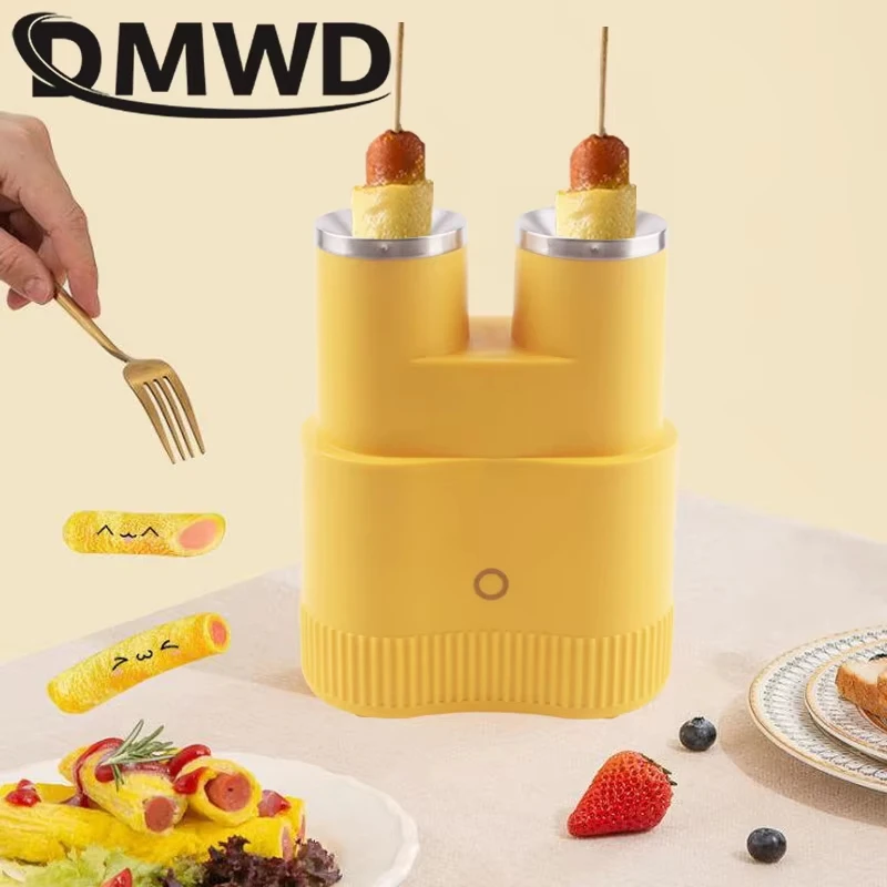 Tự Động Tăng Điện Cuộn Trứng Máy Làm Cốc Ăn Sáng Đơn/Đôi Ô Ăn Chủ Chiên Trứng Xúc Xích Lăn Nồi Hơi Máy EU