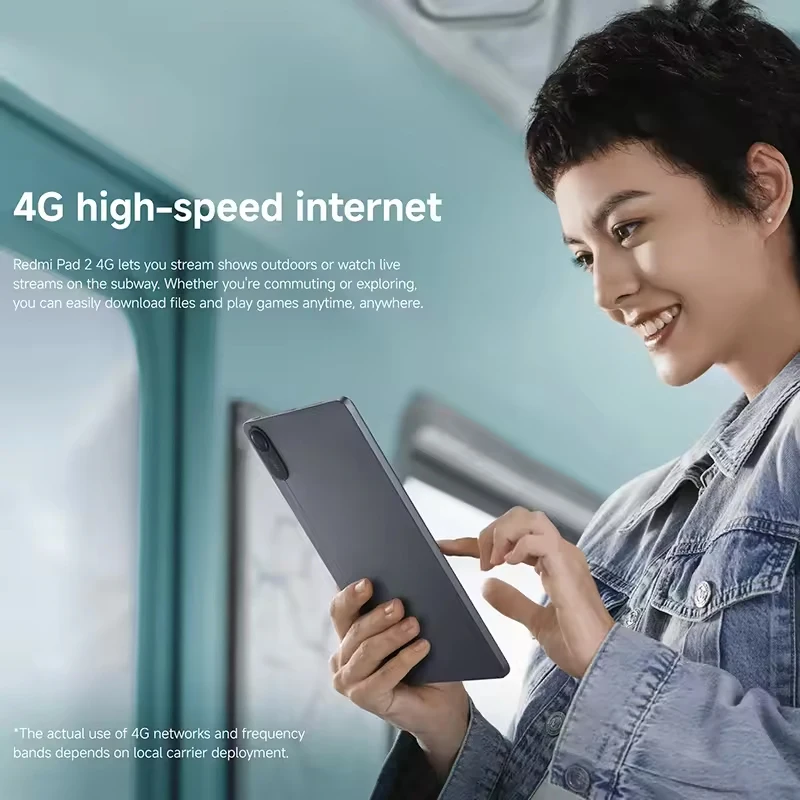 Global Versie Xiaomi Redmi Pad 2 Wifi 11 "2.5K Kristalheldere Display MediaTek Helio G100-Ultra Mi Tablet 90Hz Display 9000mAh