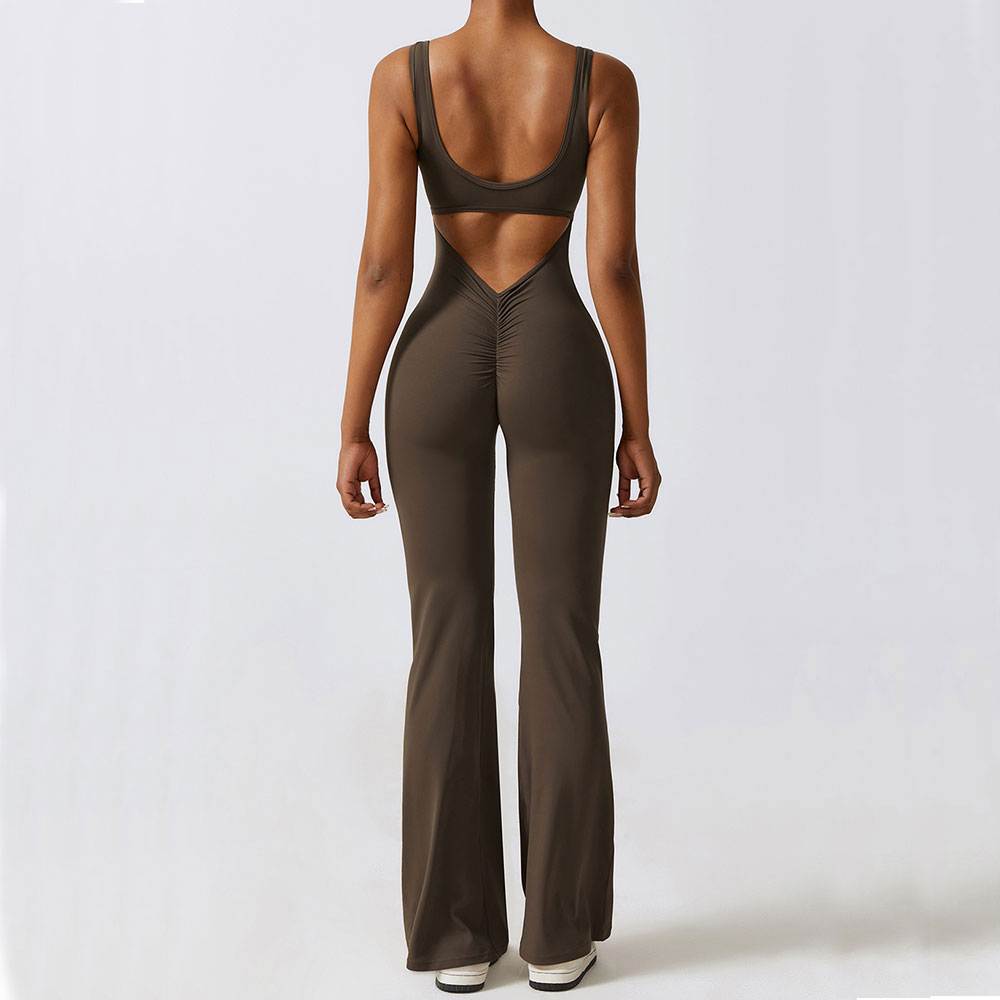 Nuevo conjunto de gimnasio para mujer, traje de entrenamiento para Yoga, ropa deportiva para mujer, mono deportivo, peleles de Fitness, monos elásticos de entrenamiento con realce para mujer