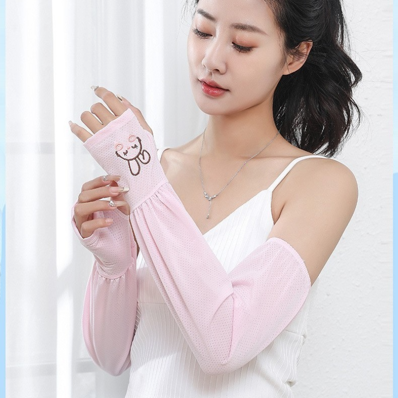 Женские летние перчатки большого размера с защитой от солнца и льда