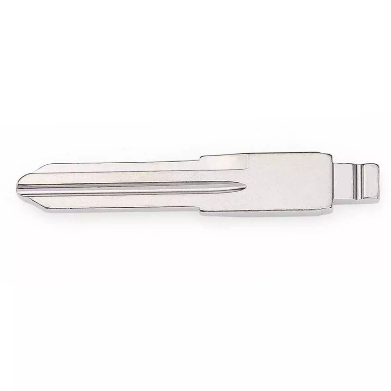 10 個金属ノーカットブランクフリップリモートキーブレード YM28 YM28FH HU46 ブレードオペルシボレー KEYDIY KD Xhorse VVDI JMD リモートキー