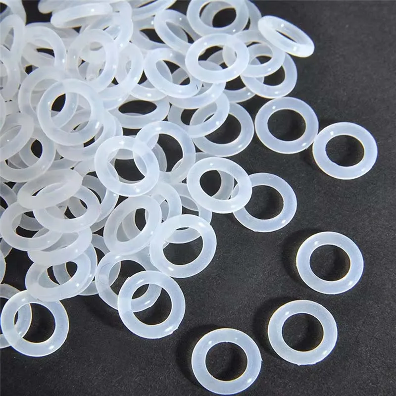 120 stuks siliconenrubber milieuvriendelijk transparant siliconen O-ring schakelaar dempers wit voor kersen toetsenbord