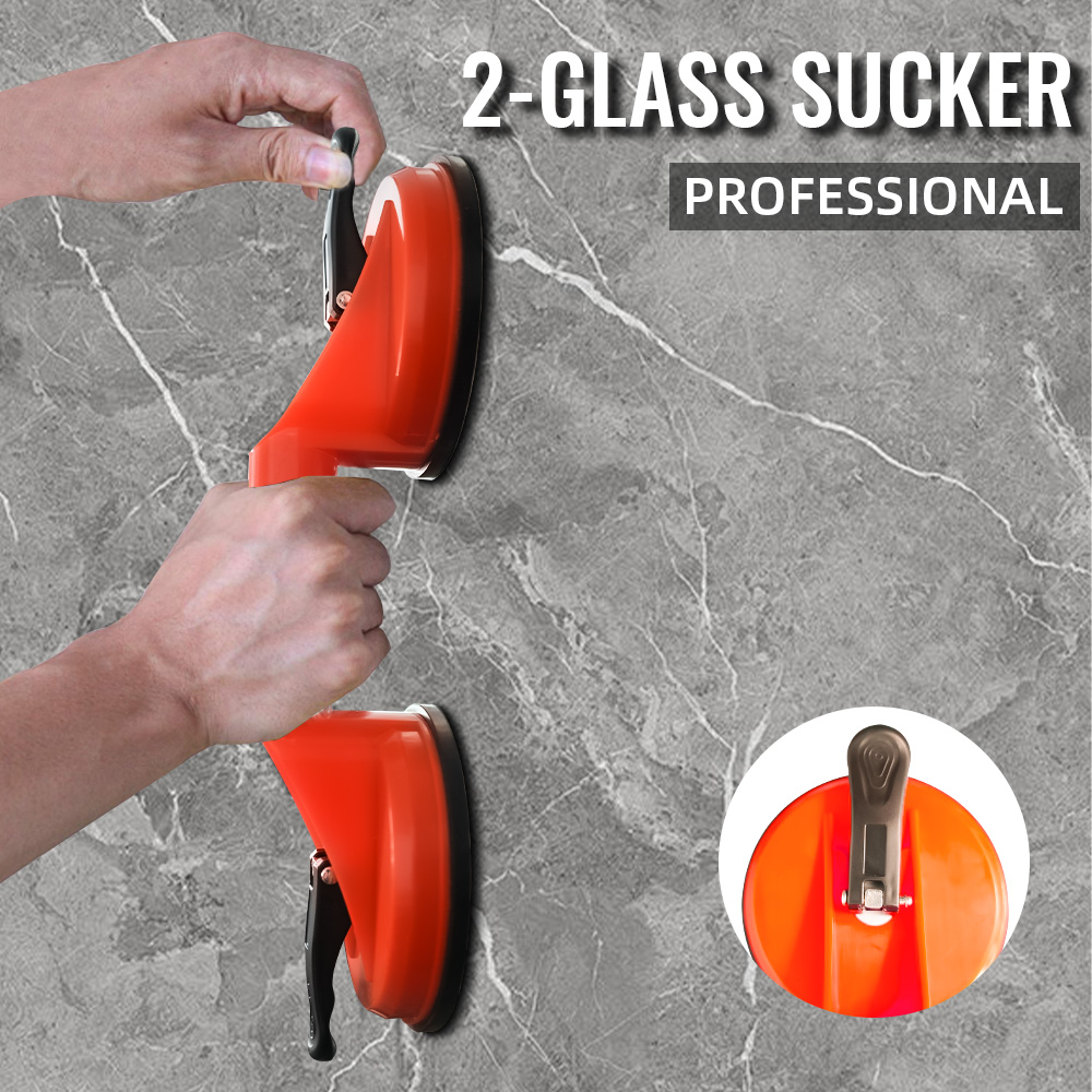 Ventouses de levage en verre, support de poignée ABS sous vide robuste pour ascenseur de carrelage de sol, réparation de pare-brise de voiture, outils manuels, nouvelle collection