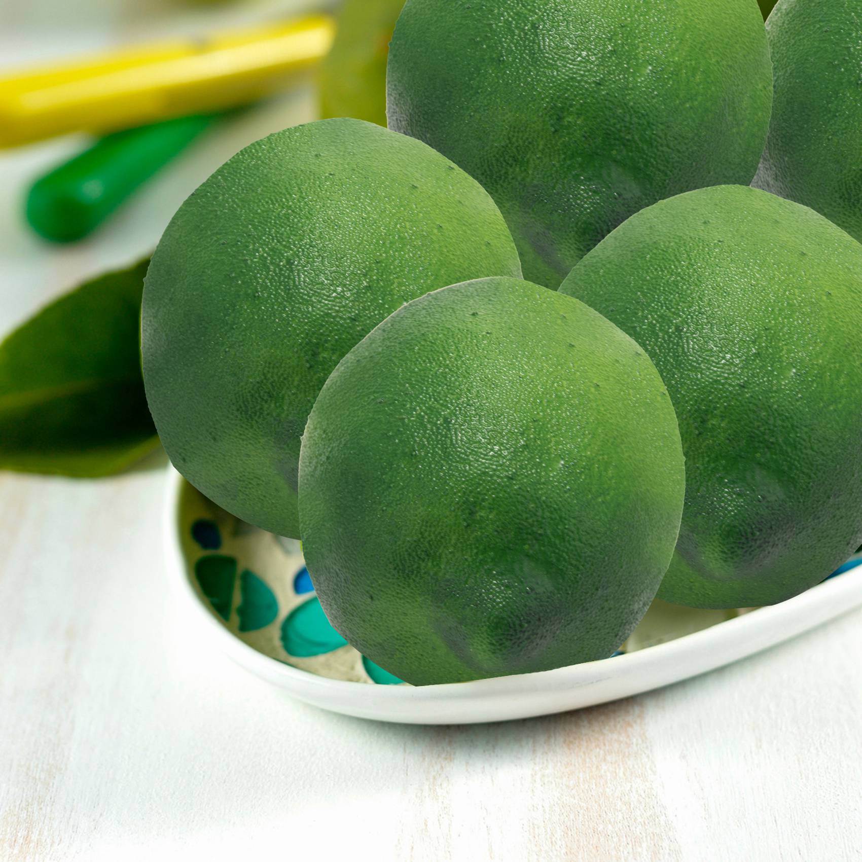 6 x realistische lebensechte künstliche Kunststoff Zitronen frucht Lebensmittel gefälschte Wohnkultur