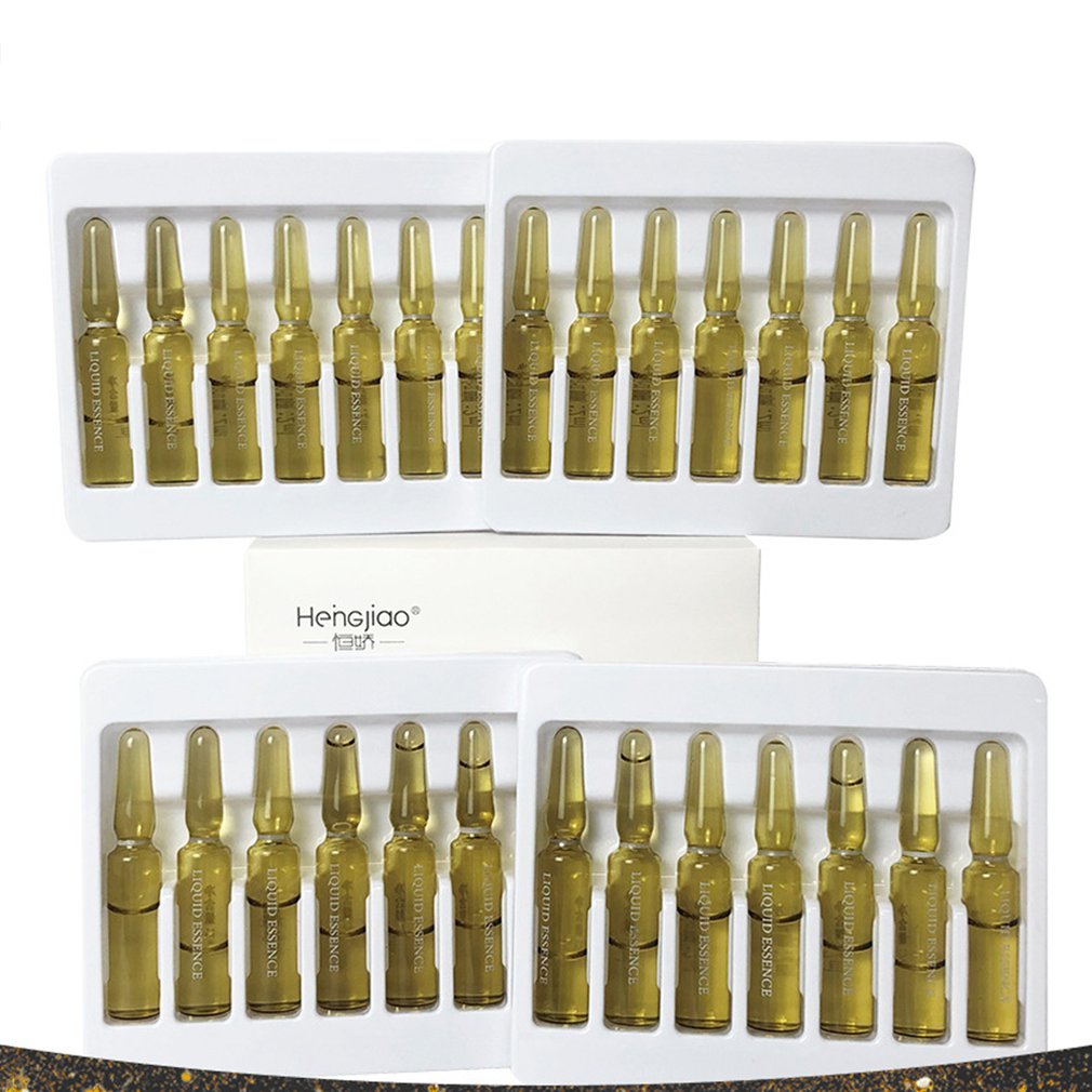 28 botellas de ampolla de ácido hialurónico fullereno, suero facial que reduce los poros, nicotinamida antiedad, blanqueamiento, hidratante, arrugas