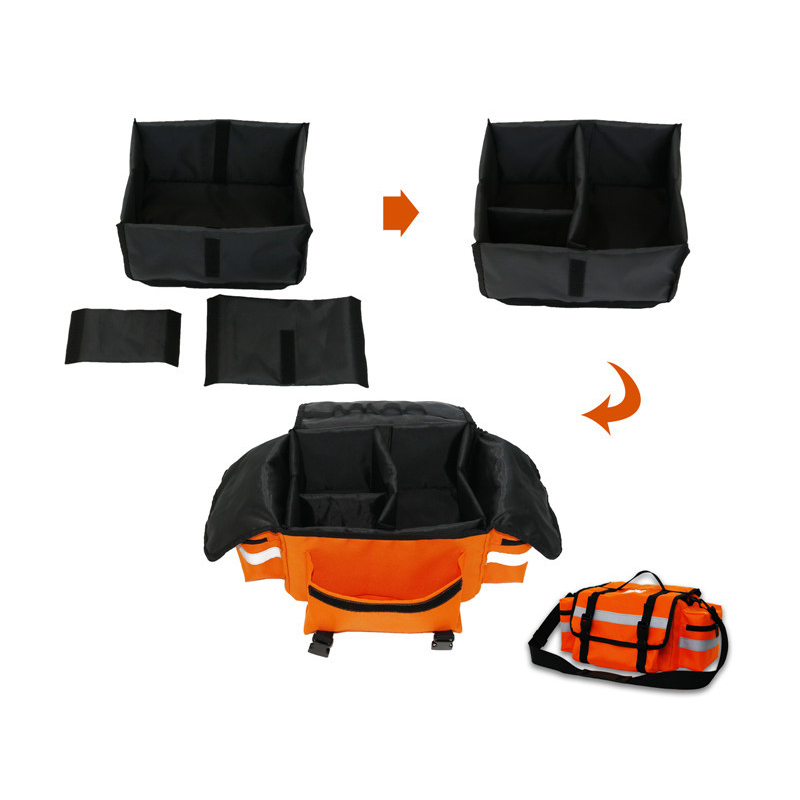Kits de primeros auxilios vacíos, bolsas de Camping de emergencia médica, Kit de supervivencia, autodefensa, completo, profesional, enfermería, Conjunto grande