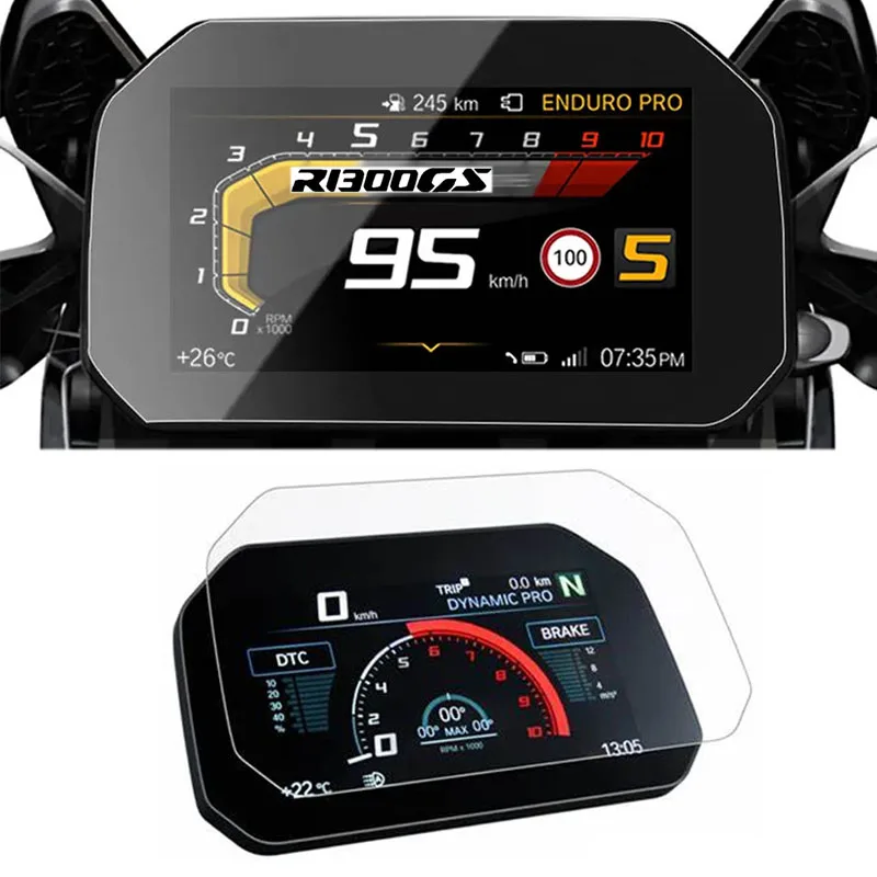 Para BMW R1300GS R 1300 GS1300 R 1300GS Adventure 2023 2024 Protector de pantalla de protección de película contra rayaduras de panel de motocicleta TPU
