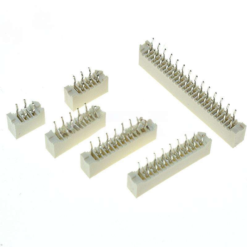 10PCS 5PCS 1.25mm Pitch Single-sided FFC/FPC Flexible Flat Cable Socket Double-row Straight-pin Non-locking 4P-32P 5/6P7P10P/20P