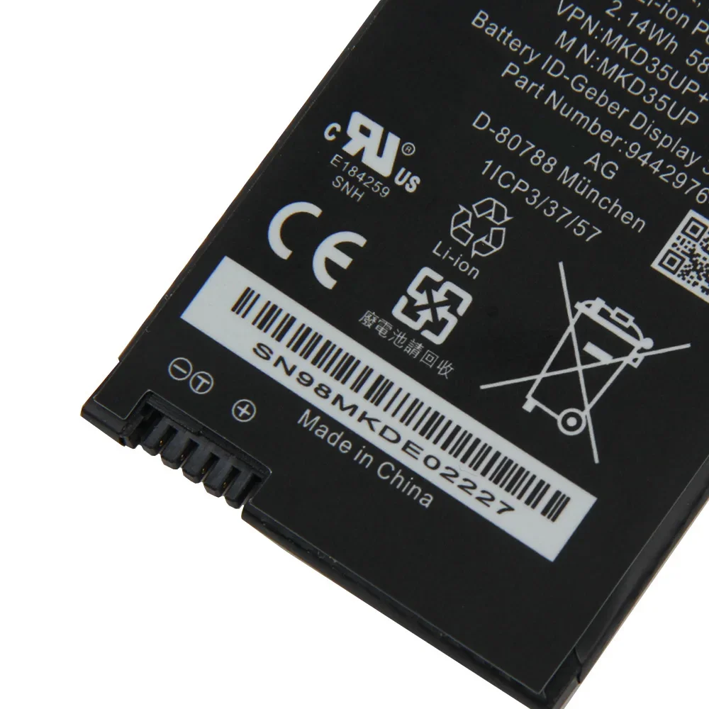 NEW Rechargeable Battery MKD35UP For BMW 5 6 7 Series GT X3 X4 X5 X6 730 740 745 530 Display Remote Control Car Key Battery
