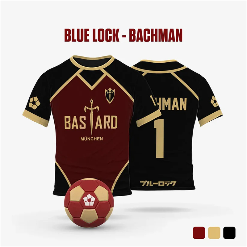 2025 аниме Blue Lock Yukimiya Джерси 3D принт Мужская спортивная футболка Мода Harajuku Манга с коротким рукавом Детская футболка унисекс Y2k Топы