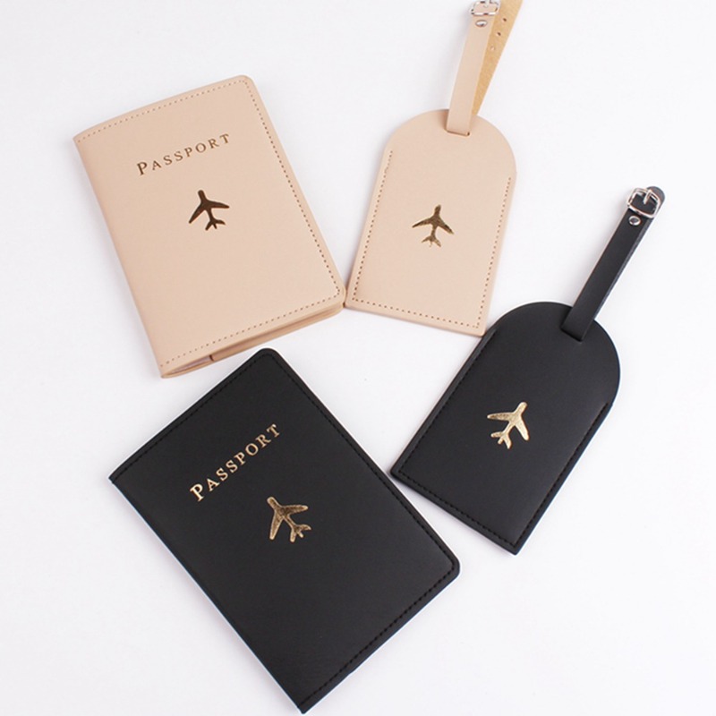 Funda para pasaporte para hombre y mujer, funda porta pasaporte, artículos esenciales de viaje, etiqueta de equipaje para viajar, etiqueta de equipaje, etiquetas para maleta