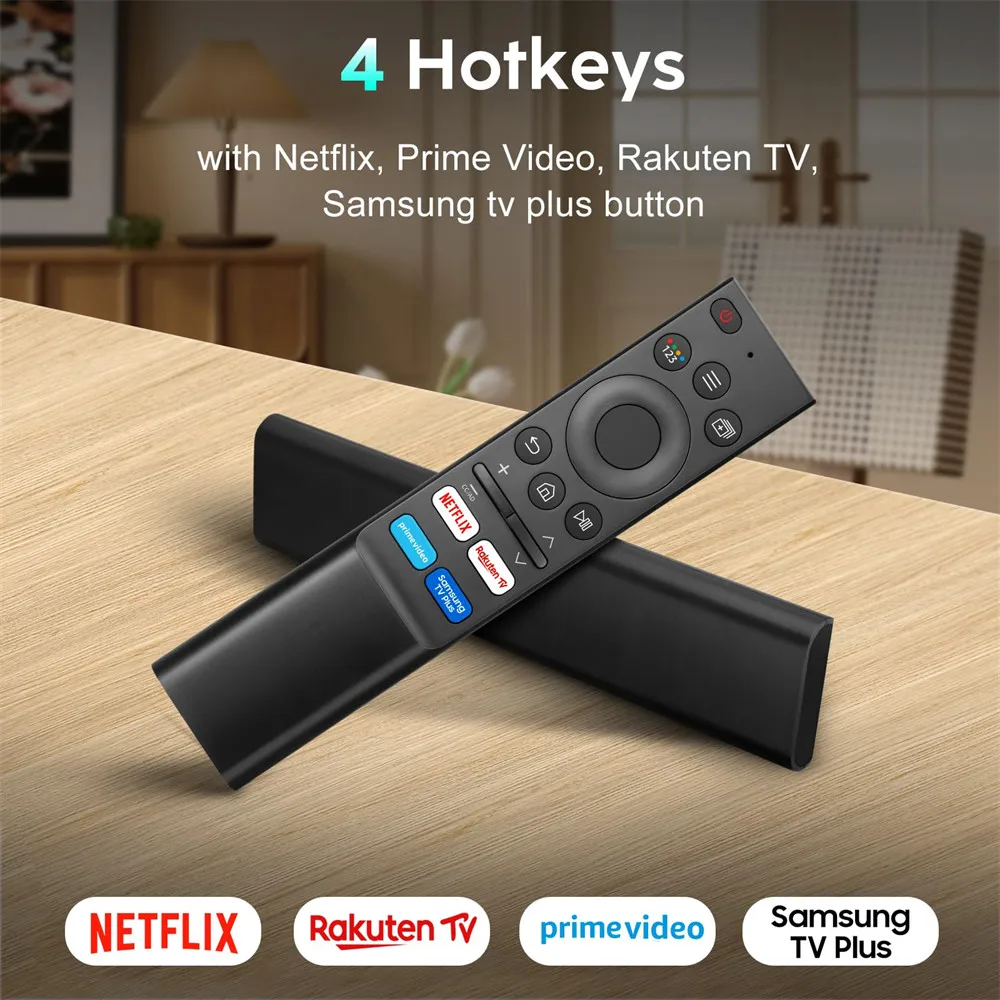 Remote Control for Samsung TV Replacement Universal Remote Compatible Frame Serif Crystal UHD Neo QLED OLED 4K 8K Smart TVs