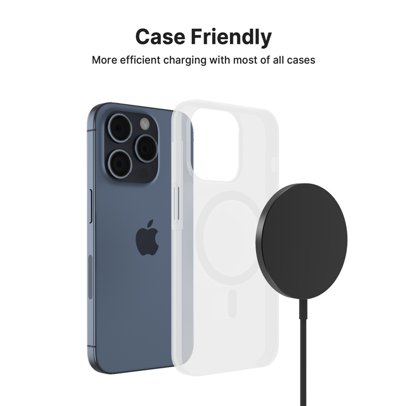 30W Magnetic Wireless Charger Pad USB + Type C PD For Magsafe iPhone 16 15 14 13 12 Pro Max Fast Charging Dock Station Chargers