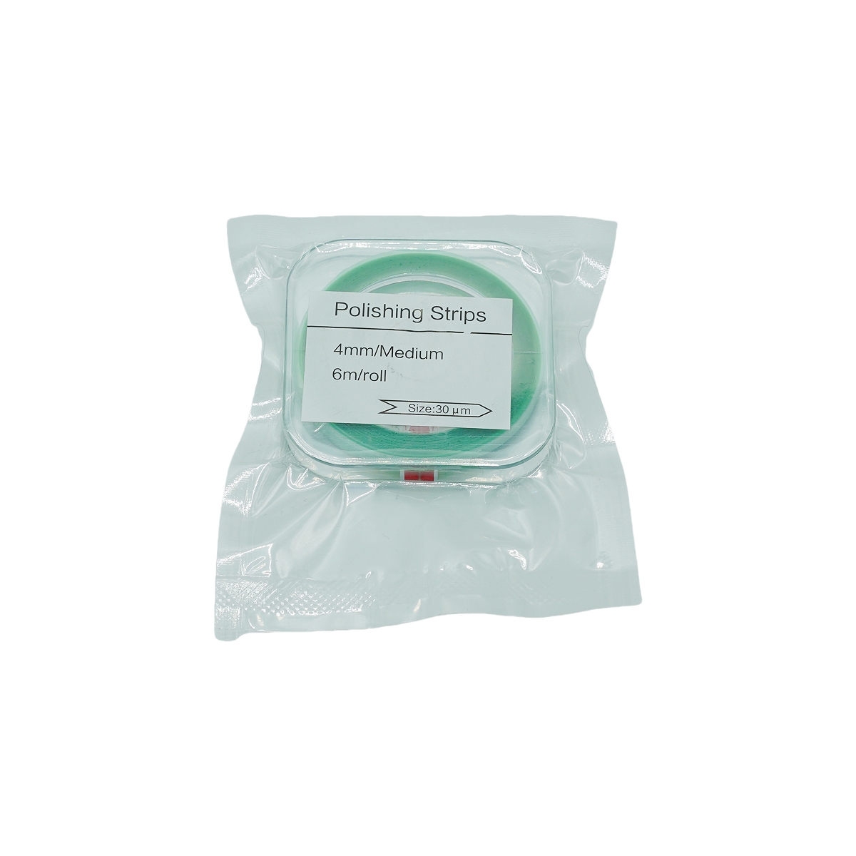 1 stuks tandheelkundige polijststrip 3 korrel kleuren met houder roestvrij staal 6 m lengte voor harsrestauratie aangrenzend oppervlak polijsten