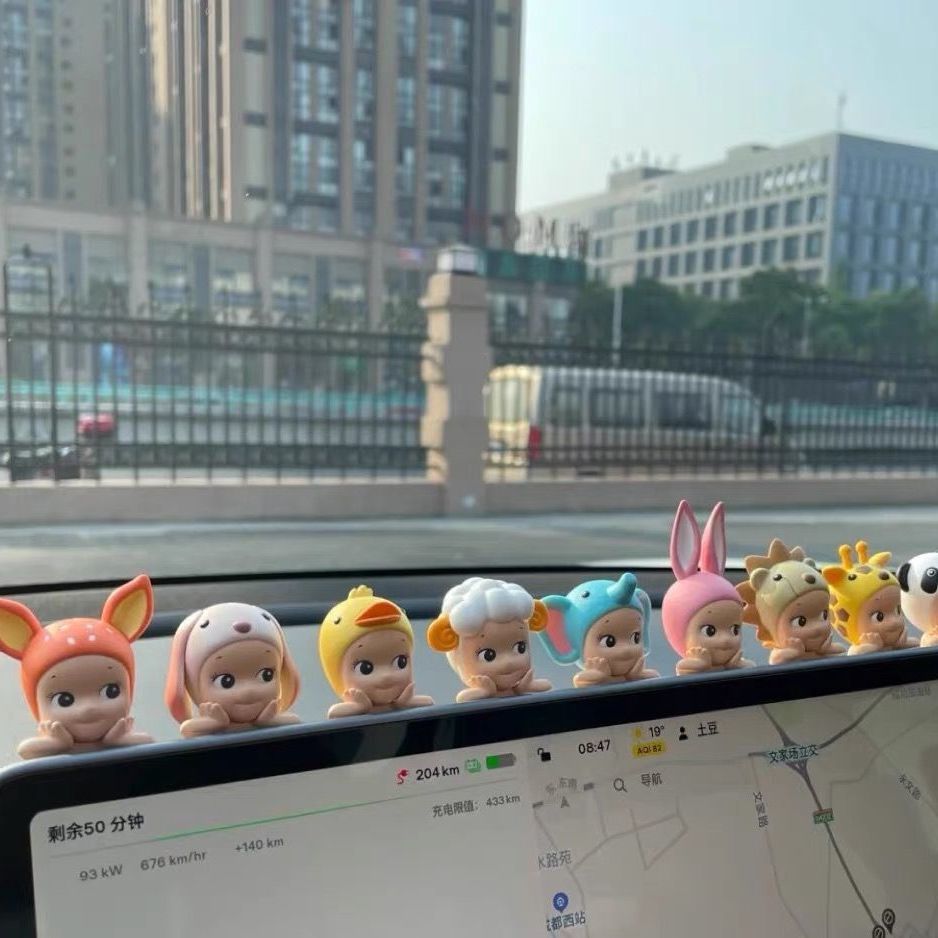 Random 1PC S Angels Blind Box Looking Back Series Mobile Phone Decoration Anime Peripheral Toys Gift Phone Screen Doll Ornaments