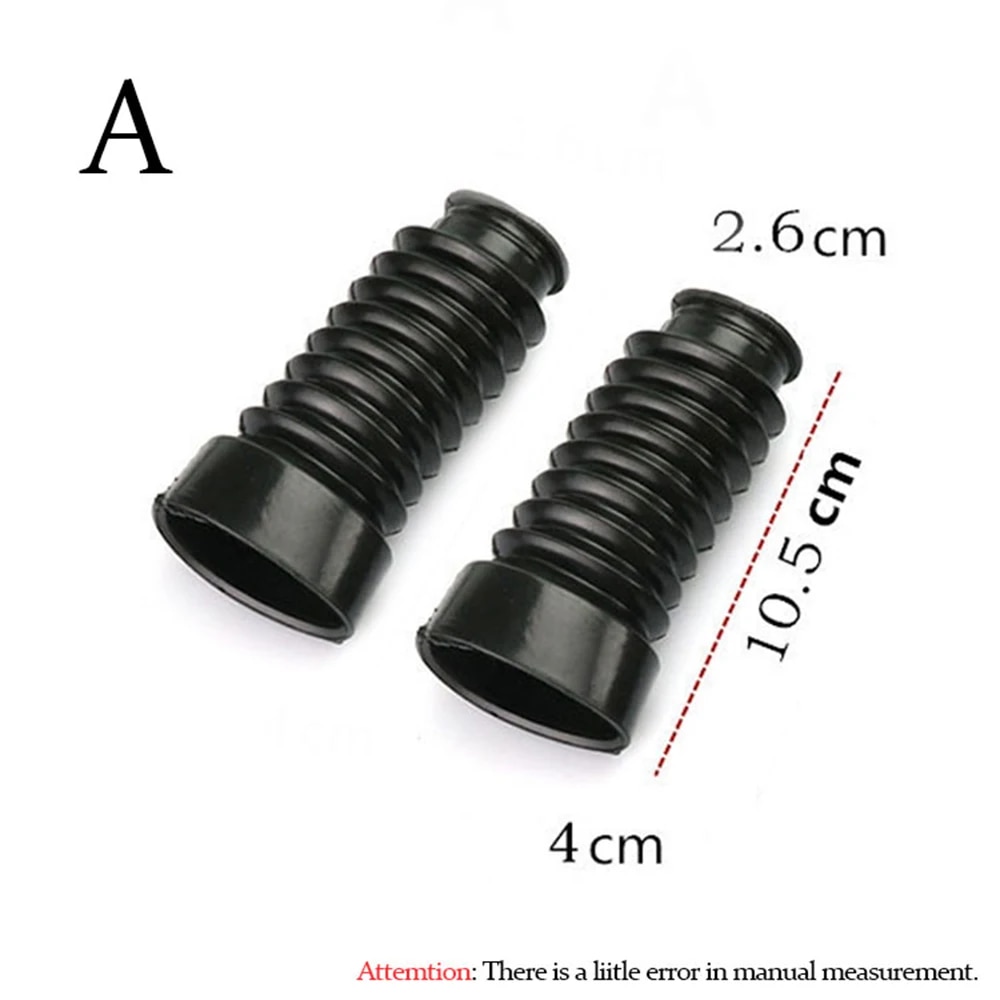 Universal Motorcycle Front Rubber Fork Shock Absorber Protector Sleeve Dust Guard Sleeve For Motocross Off Road Pit Dirt Bike