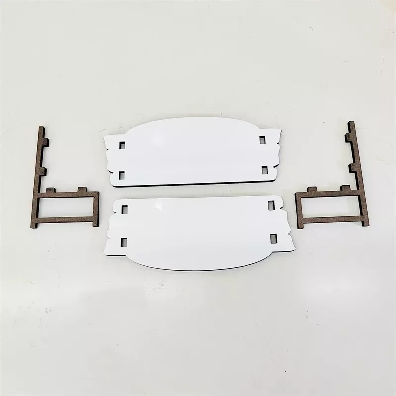 10pcs/Lot 7/4 Inch Cheap In Loving Memory Small Chair Custom Wood MDF Sublimation Memorial Benches Blank