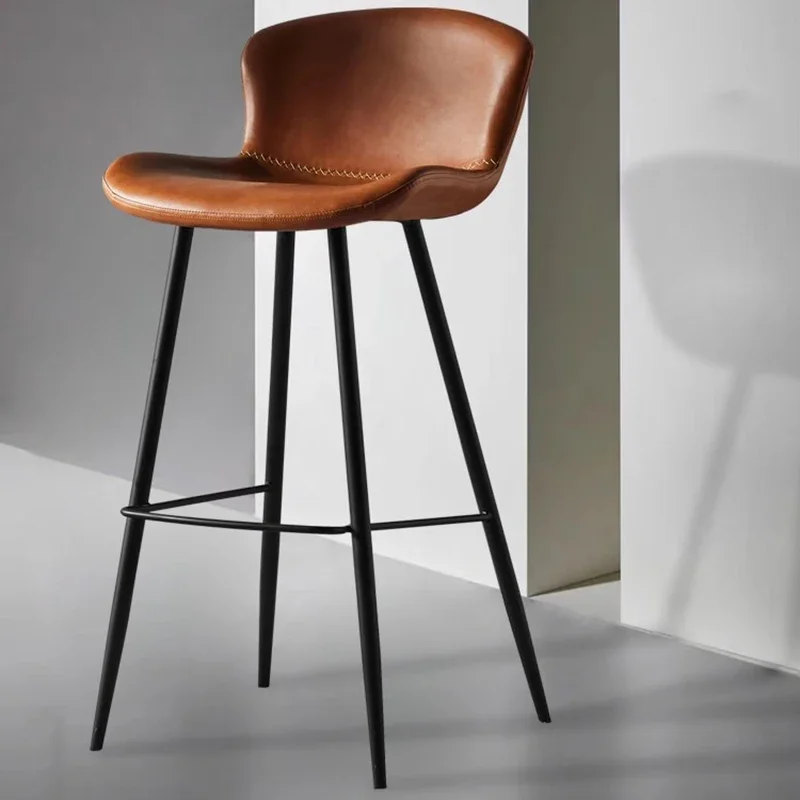 Italian Design Swivel Bar Chairs Nordic Office Adjustable Reception Bar Chairs High Stool Liftable Bar Furniture Barkrukken LLBC
