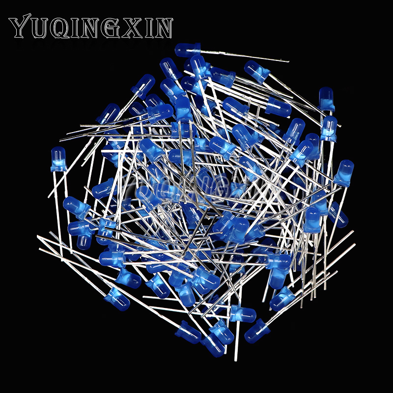 3mm LED Diode F3 Assorted Kit White Green Red Blue Yellow Orange Pink Purple Warm White DIY Light Emitting Diode