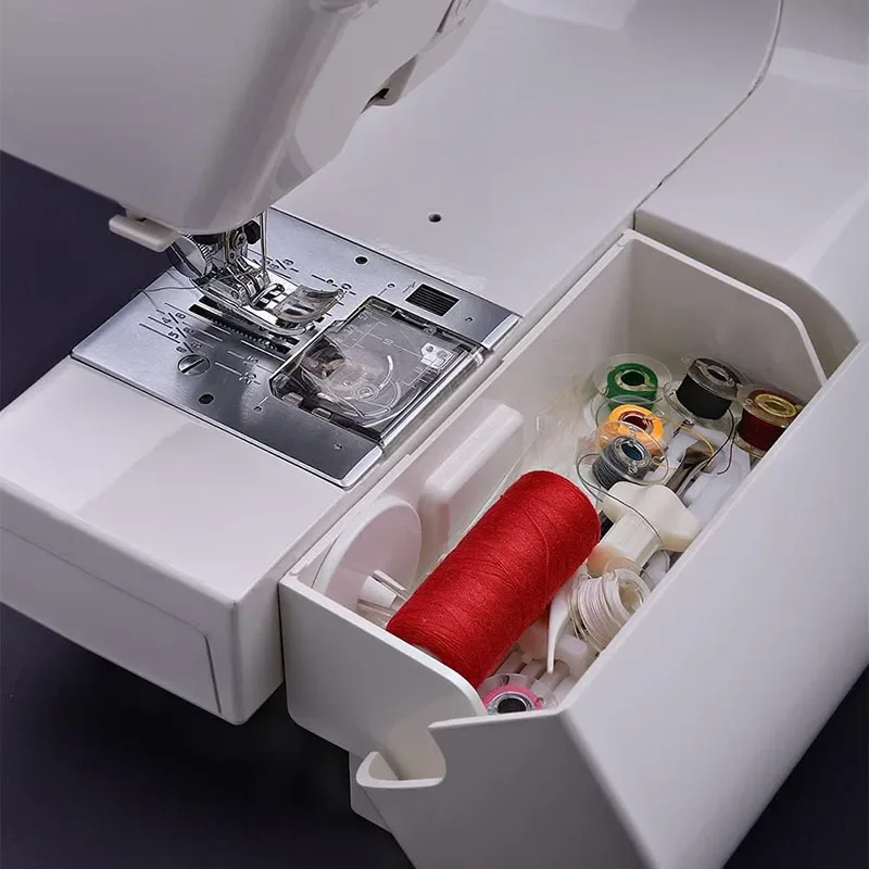 25Pcs Clear Sewing Machine Bobbins Spools Empty Bobbins Spools Plastic Storage Box For Household DIY Sewing Accessories Tools